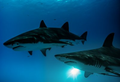 shark, blue water, silent, sleek, watching, nature, wildlife, aquarium
